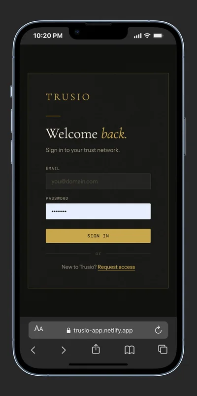 Trusio introductions